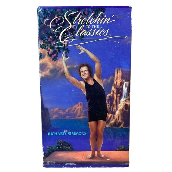 Stretchin' To The Classics Richard Simmons Vintage Workout Video VHS 1991 - Picture 2 of 3